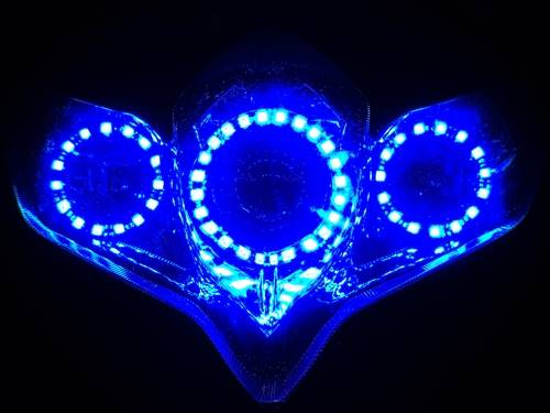 SBL Suzuki GSX-R600 2008-2009 COLOR CHANGING HYPER LED HALOS TRIPLE KIT SBL Suzuki GSX-R600 2008-2009 COLOR CHANGING HYPER LED HALOS TRIPLE KIT